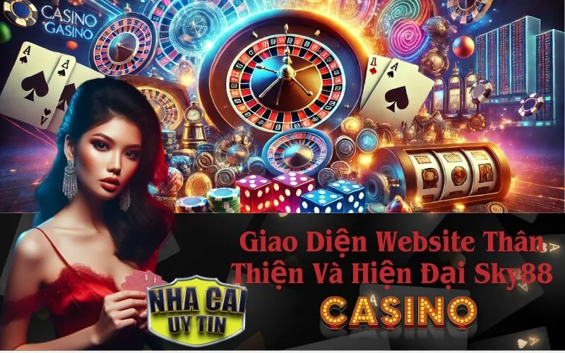 Giao Diện Website Thân Thiện Và Hiện Đại Sky88