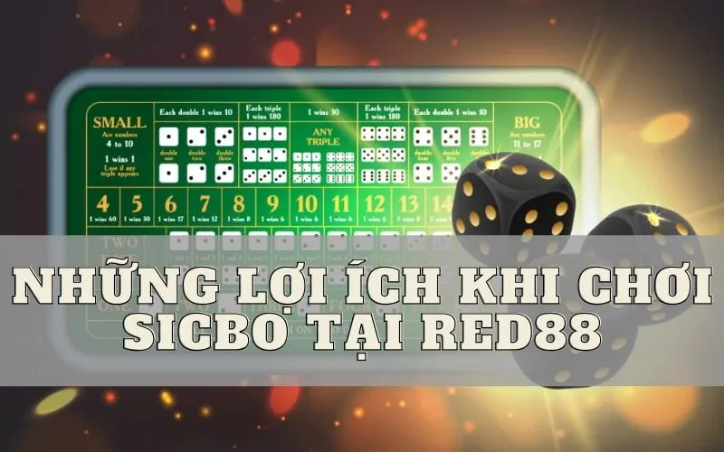 Những lợi ích khi chơi Sicbo tại Red88